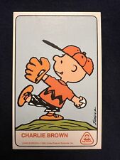 1970 Dolly Madison CHARLIE BROWN RC Rookie / 1st Card Peanuts Apple TV (Snoopy)