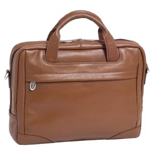 McKlein USA Montclare 13.3" Leather Tablet Briefcase Assorted Colors - Picture 1 of 12