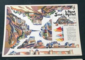 Planche à découper Pelican Blanc Illustrée par Gildas Le mont Saint Michel - Picture 1 of 1