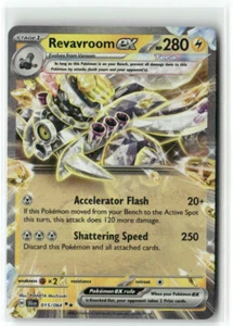 Revavroom ex 015/064 NM Pokemon EN Shrouded Fable - Picture 1 of 2