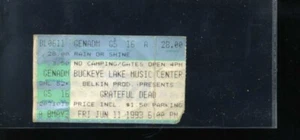 USED concert ticket stubs Grateful Dead 1993 CLASSIC ORIGINAL VINTAGE CARD#841 - Picture 1 of 2