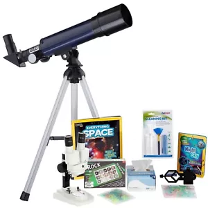 Kids Telescope Star Seeker Series with 18-90X 360x50mm Compact Telescope Kit 8 - Picture 1 of 11