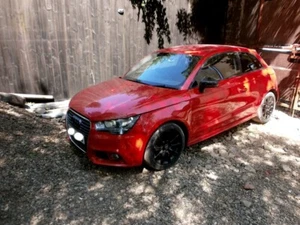 AUDI A1 TDI LOW GENUINE * MILEAGE 76k * LADY OWNER LIGHT REPAIR £20 TAX S LINE - Picture 1 of 23