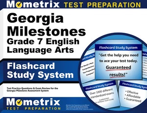 Georgia Milestones Grade 7 English Language Arts Flashcard Study System - Picture 1 of 1