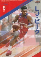 2022 LJ.PEAK #187 BBM B.LEAGUE Card FAST BREAK 2021-22 2nd Half 