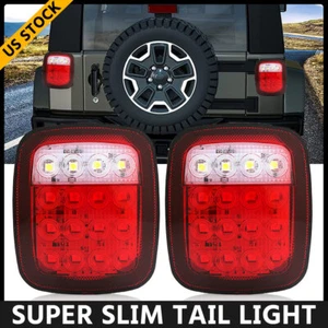 New 16LED Universal Car Tail Light Truck Trailer Stop Turn Signal Brake Lamps - Foto 1 di 18