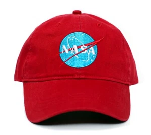 NASA Tomorrowland Sombrero Newton Unisex Adulto Tomorrow Land Dad Gorra Roja - Imagen 1 de 6