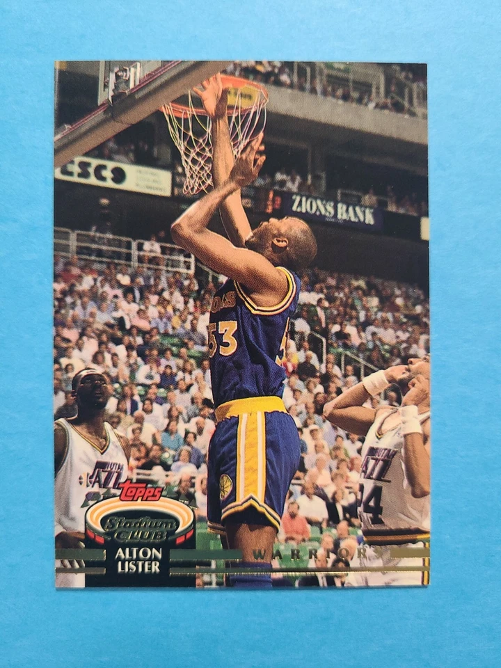 ALTON LISTER 1992-93 TOPPS STADIUM CLUB BASKETBALL CARD # 137 E9297 - Image 1 of 1