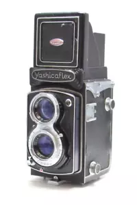 【Near Mint】Yashica Yashicaflex Model C 6x6 TLR Camera 80mm f/3.5 From JAPAN #578 - Picture 1 of 14
