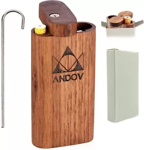 Kiffer Zubehör Set Stash Box One Hitter Pfeife Räuchern Zubehör Tabak Kräuter - Bild 1 von 7