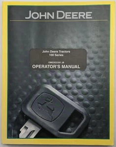 John Deere Model Premium Tractors 100 Series Operators Manual, OMGX23181 J8 - Foto 1 di 7