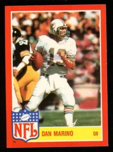 1985 Topps NFL Star Set Dan Marino HOF Card #6 of 11 Miami Dolphins - Picture 1 of 2