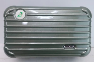 Eva Air Rimowa Mini Kulturbeutel Amenity Hartschale nur Reisekoffer - Salbeigrün - Bild 1 von 13
