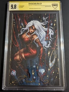 AMAZING SPIDER-MAN #34 - DAWN MCTEIGUE VIRGIN VARIANT MARVEL COMICS 2023 CBCS9.8 - Picture 1 of 2