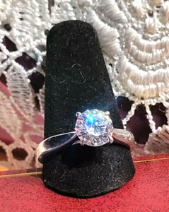 ~*~ PERFEKTER DIAMANTRING "ALTERNATIVE" GRÖSSE 9 VERLOBUNG AAA+ CHARLES WINSTON - Bild 1 von 9