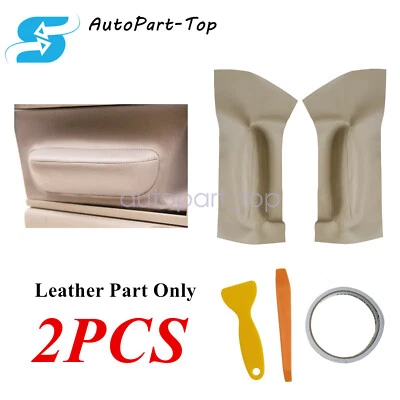 Tarjetas de inserción de panel de puerta aptas para Volkswagen Beetle 2007 cuero sintético beige. Foto 1 de 4