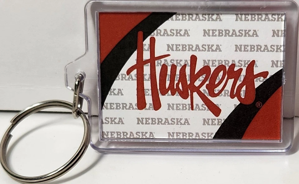 University Of Nebraska Cornhuskers Collectible Premium Keychain/Keyring (3.5") - Image 1 of 3