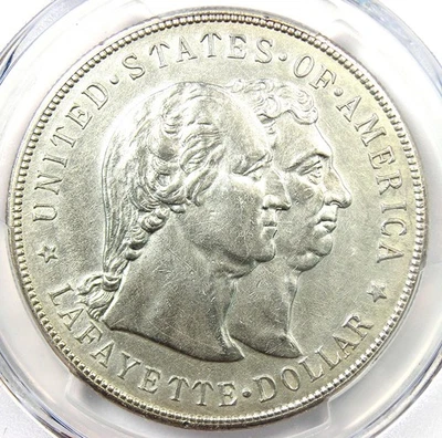 1900 Lafayette Silver Dollar $1 Coin - Certified PCGS Uncirculated Detail UNC MS - Image 1 of 4