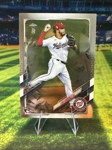 2021 Topps Chrome Ben Baller RC Luis Garcia #189 Washington Nationals - Bild 1 von 2