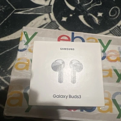 SAMSUNG Galaxy Buds 3 Bluetooth Earbuds Silver Grey SM-R530 same day shipping  - Image 1 of 4