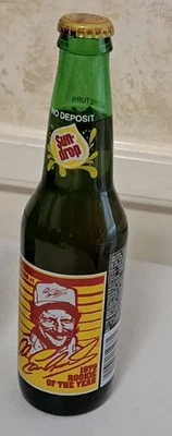 Botella SunDrop conmemorativa del novato del año 1979 Dale Earnhardt 12 oz #1 Foto 1 de 3
