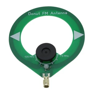 Antena FM Donut 75M-135MHz Antena FM SMA Wtyczka Interfejs Pętla Antena I4K1 - Zdjęcie 1 z 6