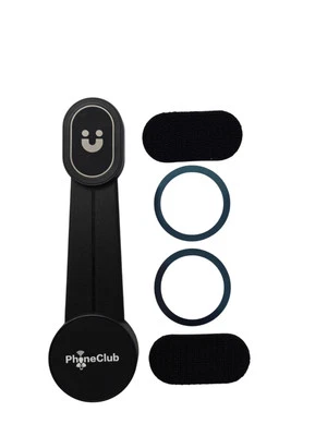 Phone Club 360 Rotatable Car Mobile Phone Holder Magnetic Phone Mount Bendable - Image 1 of 4