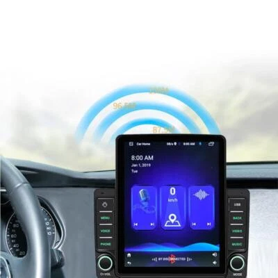 9.5" 1GB+16GB Stereo Radio GPS MP5 Quad-core 2DIN Android 9.1 Wifi Car Head Unit - Изображение 1 из 4