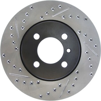 Rotor de freio a disco lateral dianteiro passageiro Stoptech para BMW (127.34018R) - Imagem 1 de 4