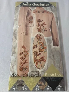Anita Goodesign Stickmuster NATURES JEWELS FASHION CD ~ 59 Design - Bild 1 von 24