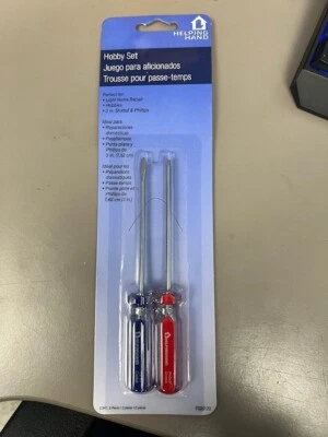 HELPING HAND 2 Piece Hobby Srewdriver Set 20122 - Image 1 of 2