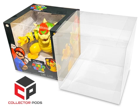 Custom Box Protector for The Super Mario Bros. Movie BOWSER Action Figure (1 pk) Cover