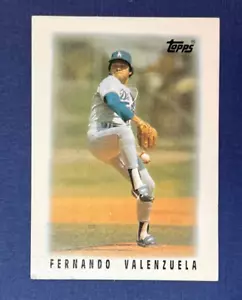 FERNANDO VALENZUELA ~ 1986 Topps #47 Mini ~ Los Angeles Dodgers - Picture 1 of 6