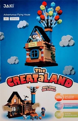 Fliegendes Haus Klemmbaustein Jaki JK 2112