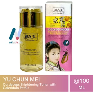 YU CHUN MEI Cordyceps Toner Brighten Anti-Aging Moisture Calendula Petals 100ml - Picture 1 of 22