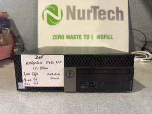 Dell OptiPlex 5060 SFF Intel I5 8500 3.0Ghz 16GB 500GB HDD DVDRW Linux - Picture 1 of 9