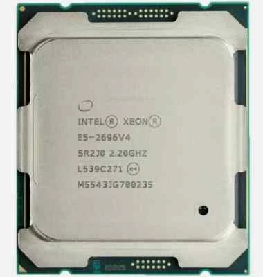 Intel Xeon E5-2696 V4 CPU Processor 2.2Ghz 22Cores 44Threads LGA2011-3 - Image 1 of 2