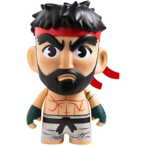 Street Fighter V Figurine à collectionner Kidrobot Hot Ryu 7" en vinyle moyen or - Picture 1 of 3