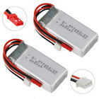 2 x 7.4V 1500mAh 25C Lipo Battery with JST Plug for RC Car Truck Truggy Airplane