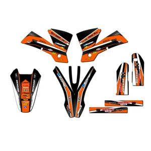 2002 SX VIGOR Orange Senge Graphics Kit Compatible with KTM - Picture 1 of 4