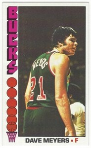 1976-77 TOPPS BASKETBALL #122 DAVE MEYERS ROOKIE - EX+/NRMT-