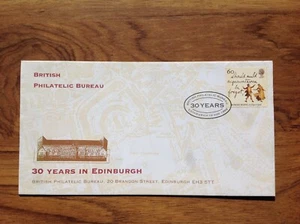 GB 30 Years in Edinburgh Philatelic Bureau 1996 First Day Cover Free UK P&P - Picture 1 of 3