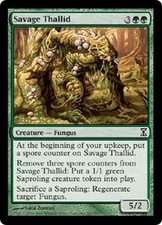 Savage Thallid PL MTG TS Time Spiral 2B3