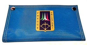FRECCE TRICOLORI 313 GRUPPO PAN - Pochette Tessuto Impermeabile Azzurra - NUOVA - Picture 1 of 8