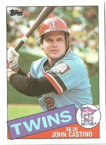 JOHN CASTINO MINNESOTA TWINS #452 - TOPPS NM-MT 1985 - Bild 1 von 2