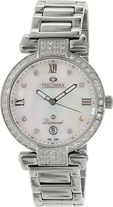 Swiss Precimax Women's Siren Diamond Silver Stainless-Steel Swiss Quartz Watch - Picture 1 of 1