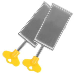 2 Pcs Anti-theft Locks on Doors and Windows Sliding Sash Stopper Child - Picture 1 of 12