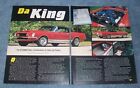 1968 Candyapple Red Gt500kr Convertible Vintage Article "Da King"