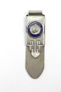 Clip de dinero vintage 1951 American Iron Steel Institute Art Deco - Imagen 1 de 1