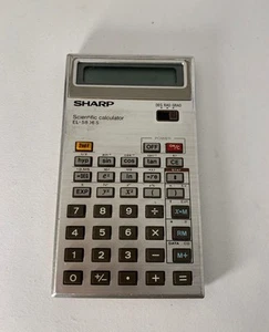 Calculatrice Sharp EL 5806 - Vintage - Basique - Bon État - Photo 1/2